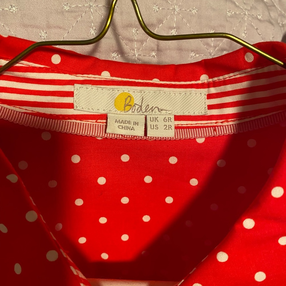Boden shirt dress